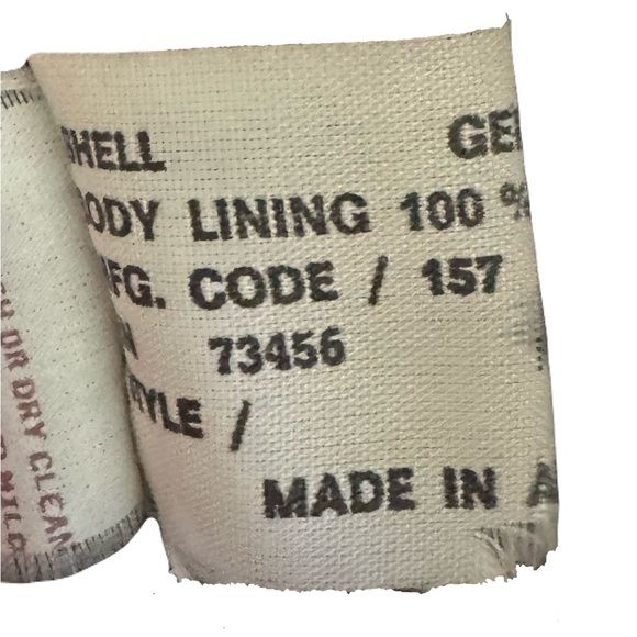 Black Leather Bomber Jacket - Picture 5 of 6